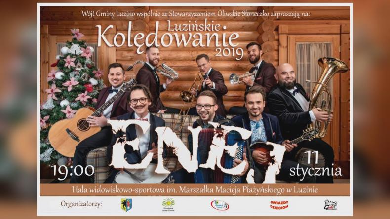 Enej zagra kolędy dla mieszkańców gminy Luzino