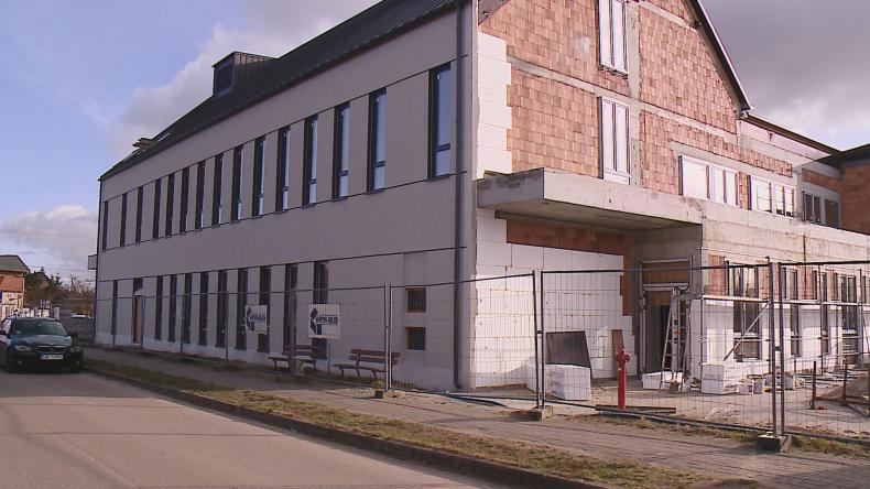 Urząd gminy Łęczyce w budowie