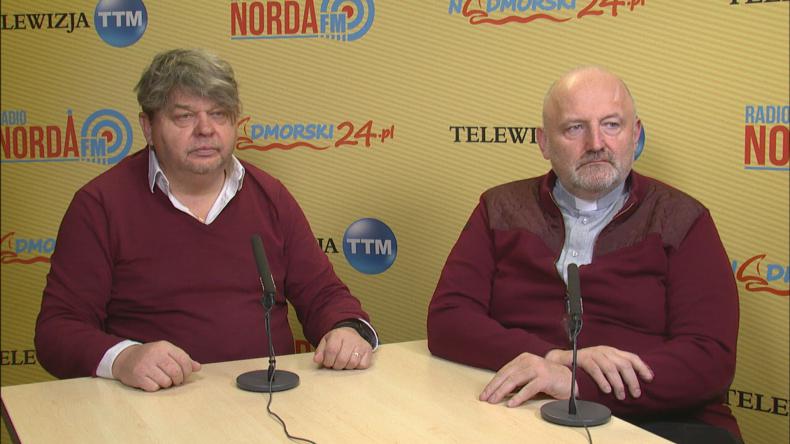 Kazimierz Gajowy i ks. Andrzej Sochal