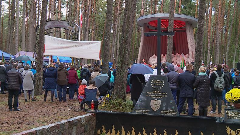 Pamięć o zbrodni w Piaśnicy wciąż żywa
