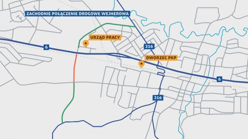 „Węzeł Działki” na początek Zachodniego Połączenia Wejherowa