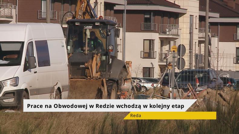 Prace na Obwodowej w Redzie wchodzą w kolejny etap