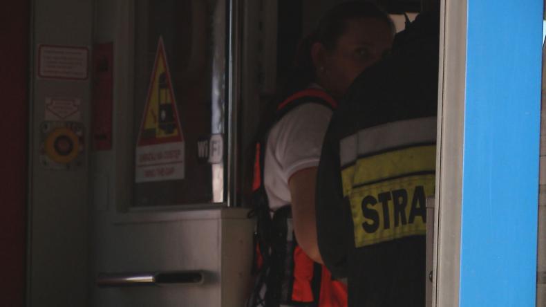 Zwłoki mężczyzny w pociągu SKM