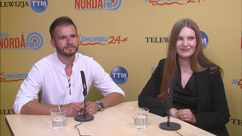 Dawid Kwidziński i Karina Żyłka