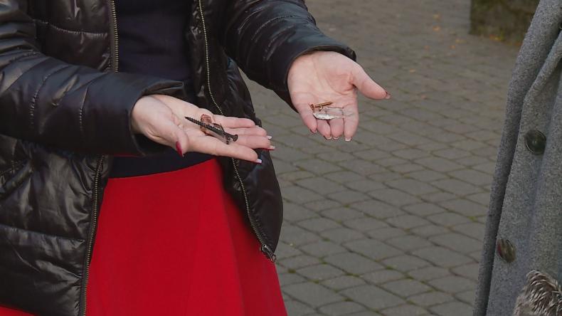 Kiełbasa nadziewana wkrętami w Górze