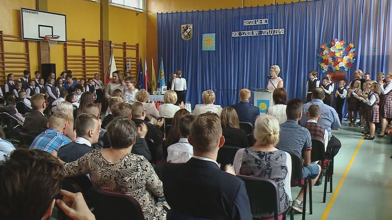Uroczyście pożegnali rok szkolny