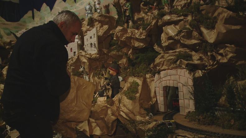 Szopka Bożonarodzeniowa w Klasztorze już prawie gotowa