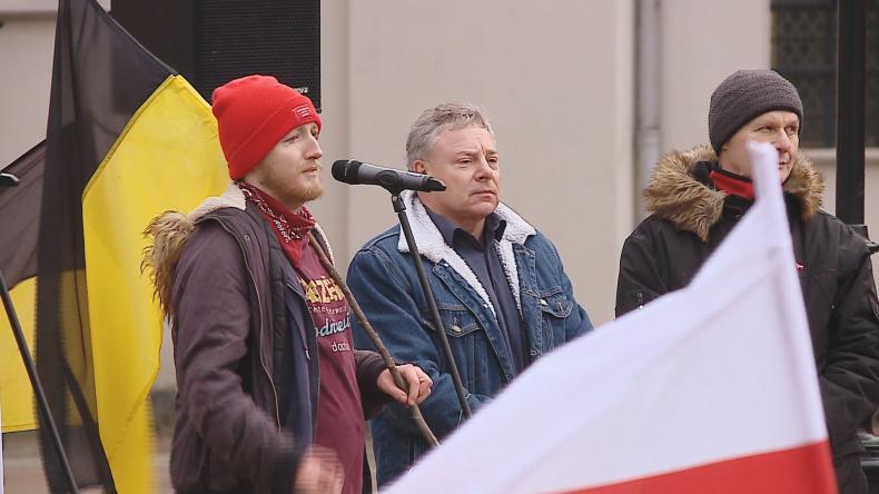 Protest przeciwko mniejszym dotacjom na naukę języka kaszubskiego
