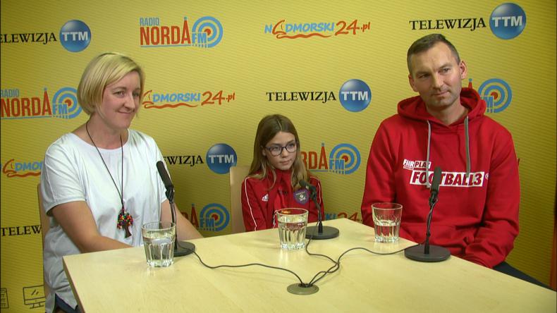 Patrycja Komowska, Coleen Drzeżdżon i Dawid Pomorski