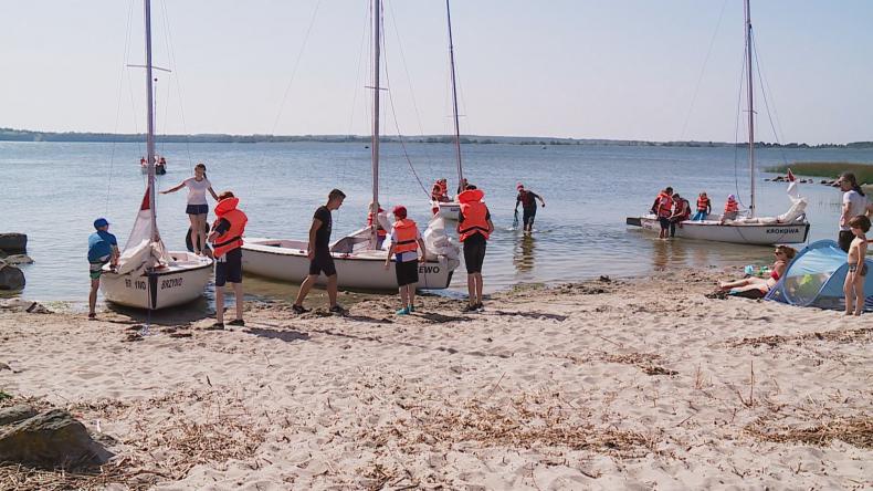 Rozpoczęli wakacje na wodzie