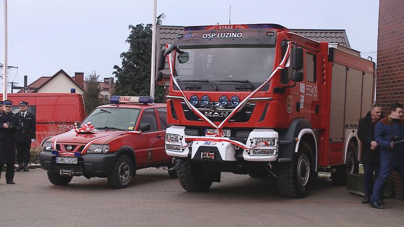To już oficjalne – w Luzinie mają nowy wóz strażacki
