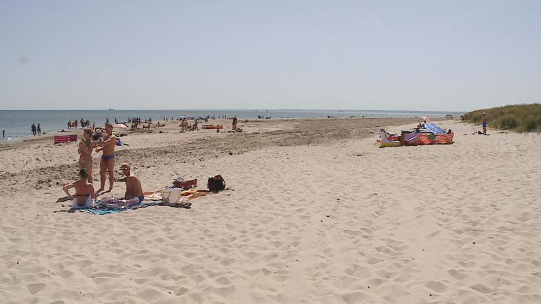 Helska plaża najszersza na Cyplu