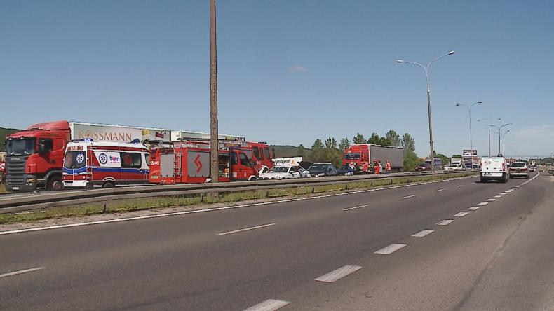 Karambol przy „Zrywie”