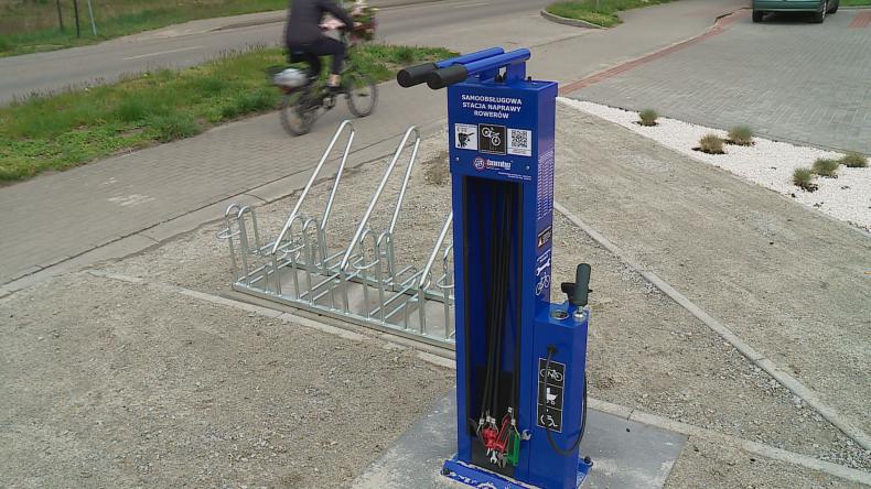 W helu powstała stacja dla rowerów