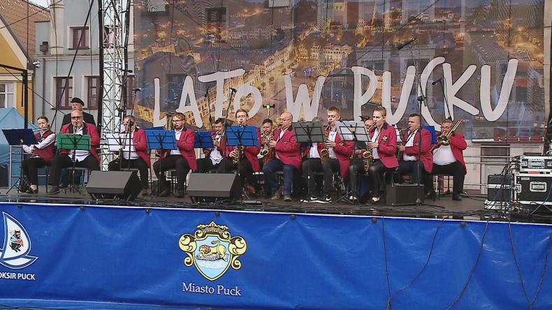 Muzyczna zabawa podczas Rewii Orkiestr Dętych