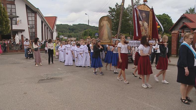 Uroczystość Bożego Ciała w Wejherowie