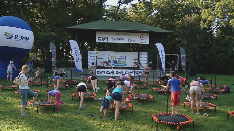 Rumia po pierwszym FitDay'u