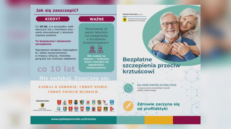 Ruszyły szczepienia na krztusiec dla seniorów