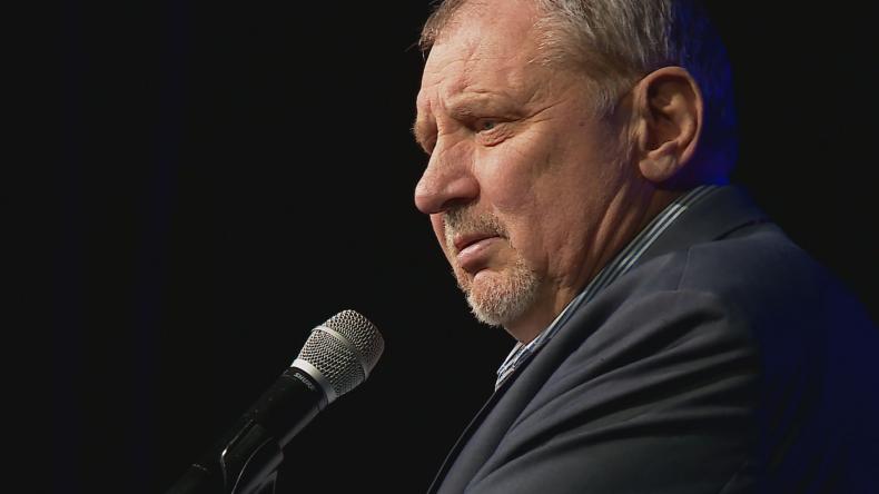 Andrzej Grabowski na dzień kobiet w Bolszewie