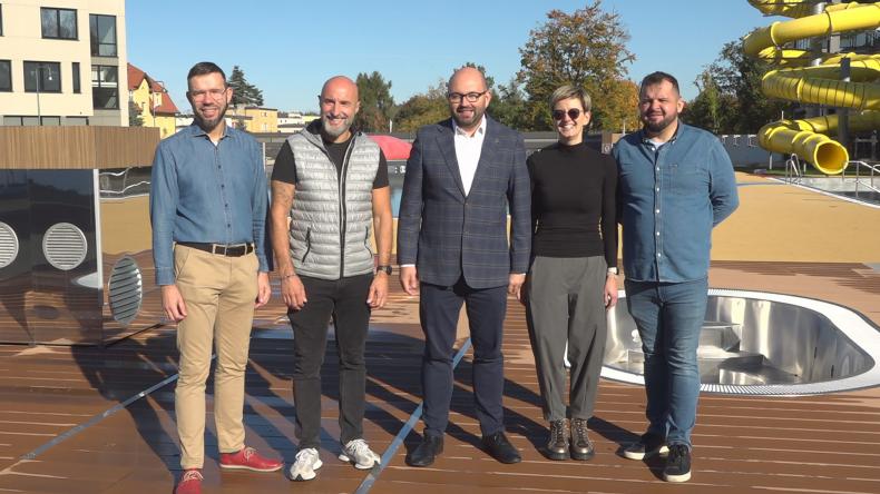 Czas na lodową kąpiel w Wodnych Ogrodach