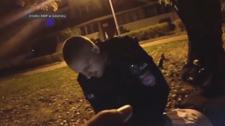 Próbował targnąć się na swoje życie, uratowali go policjanci