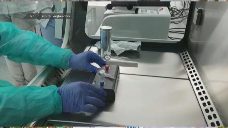 Sprzęt do testów trafił do wejherowskiego szpitala