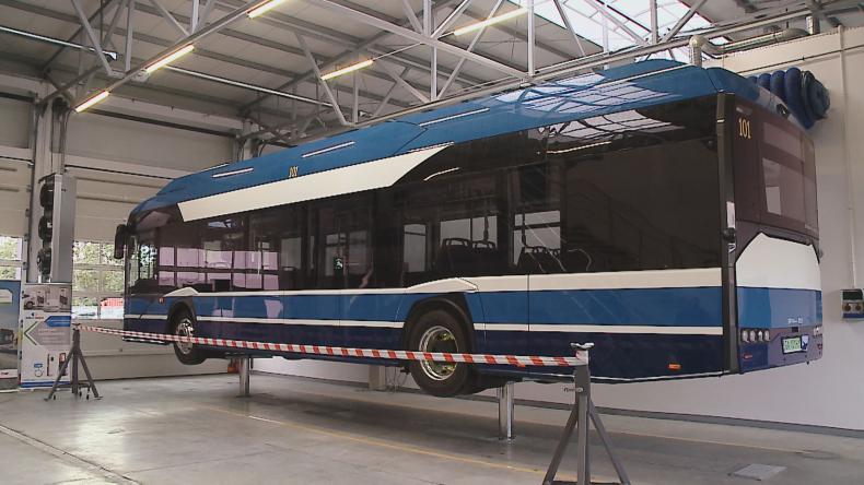 Pierwszy elektryczny autobus w wejherowskich barwach