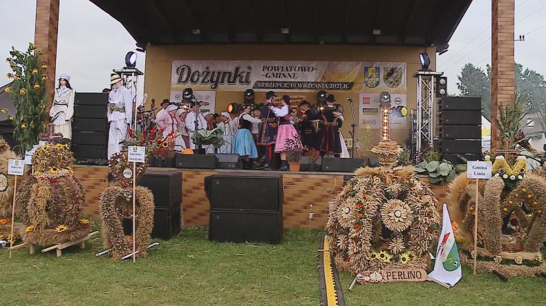 Powiatowo-gminne dożynki w Strzepczu
