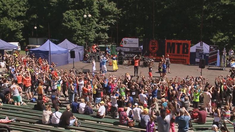 Superman był widziany w wejherowskim parku w niedzielę rano