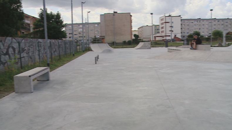 Redzki skatepark gotowy