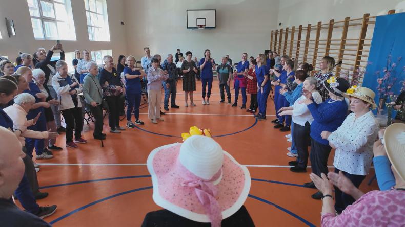 Seniorzy świętowali w wejherowskim medyku