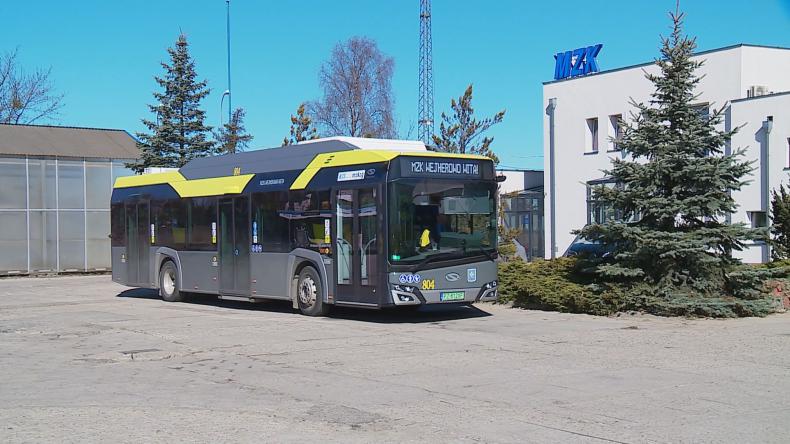 Pierwszy autobus elektryczny już w taborze MZK