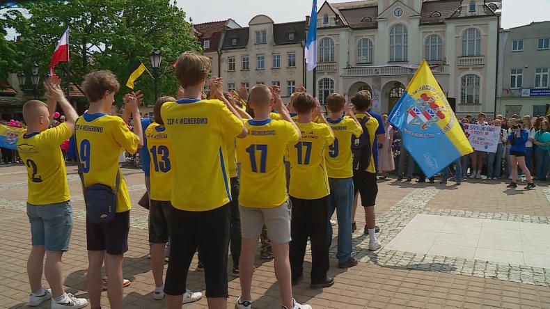 Kolorowa parada w Wejherowie