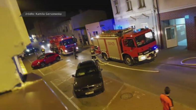 Płonął wejherowski klub