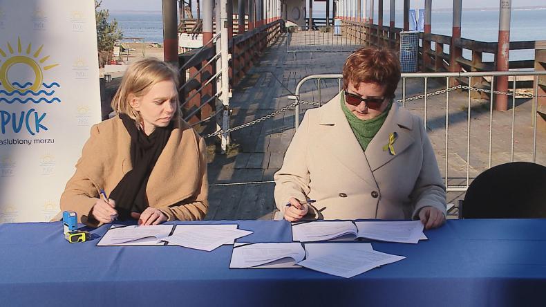 Molo i "Zielony Mostek" w Pucku przejdą modernizację