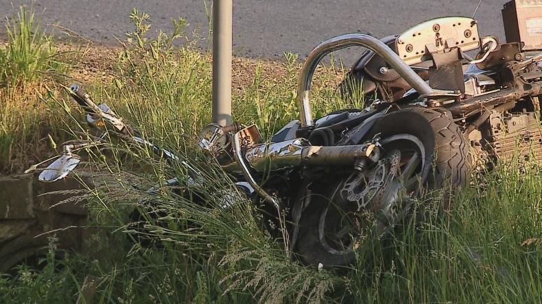 Motocyklista zginął w wypadku w Pobłociu