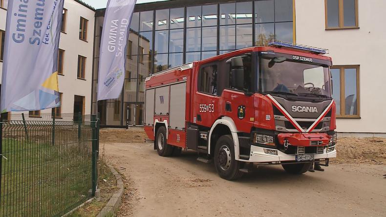 Wóz za milion dla szemudzkich strażaków