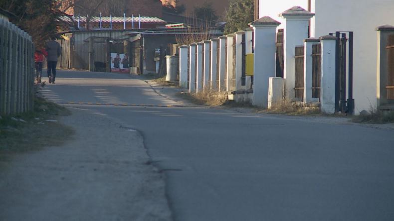 Zamknięta ul. Parkowa w Bolszewie