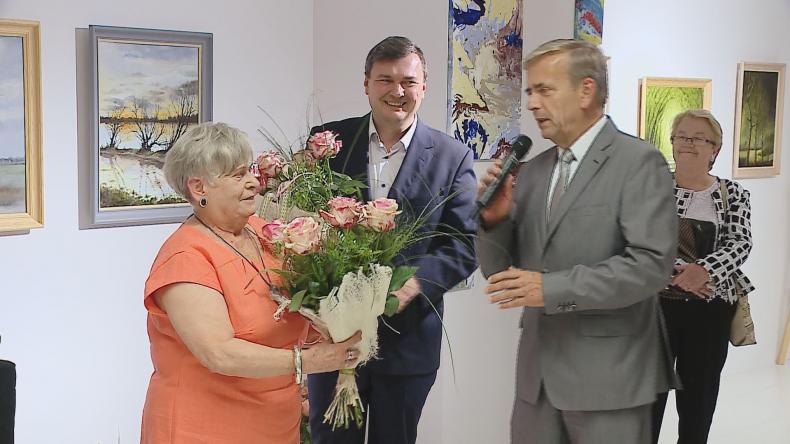 Wernisaż wystawy malarskiej Jadwigi Namyślak