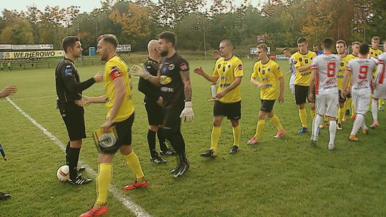 Trąbka uratował starania, Gryf – Legionovia 1:1