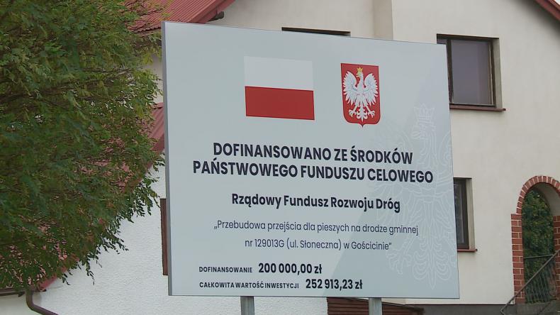 Poprawili bezpieczeństwo na przejściach w gminie Wejherowo