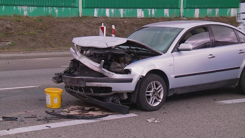 Poszkodowani w wypadku na krajowej szóstce