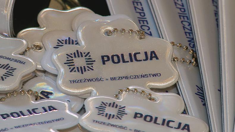 Wejherowo przekazało policjantom odblaski