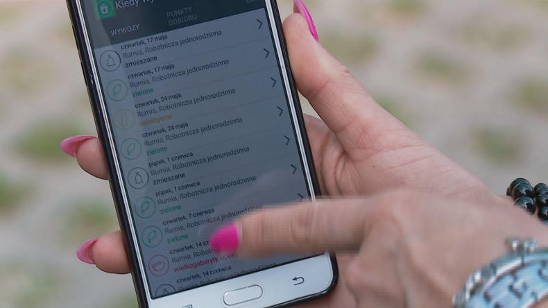 Smartfon przypomni o wywozie śmieci