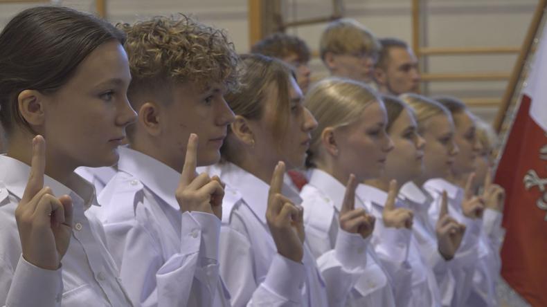 Ślubowanie klas mundurowych z edukacją pożarniczą