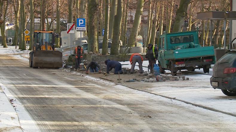 Drogowych prac w Pucku ciąg dalszy