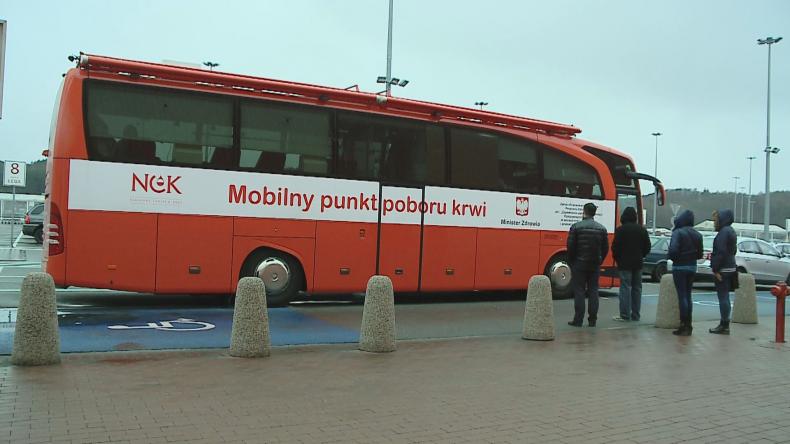 Henryka Krzywonos przekonywała w Rumi do oddawania krwi i szpiku