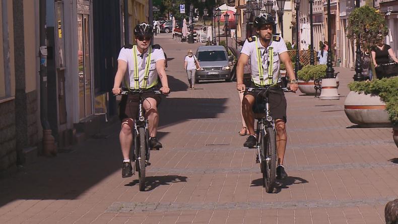 Rowerowe patrole zadbają o bezpieczeństwo mieszkańców Wejherowa
