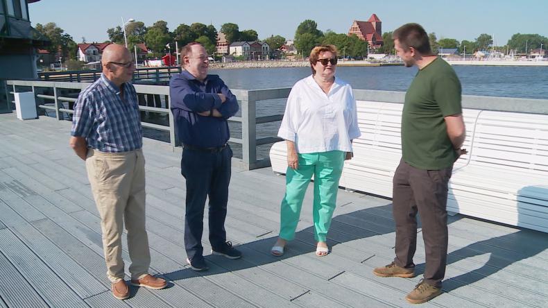 Molo w Pucku po remoncie