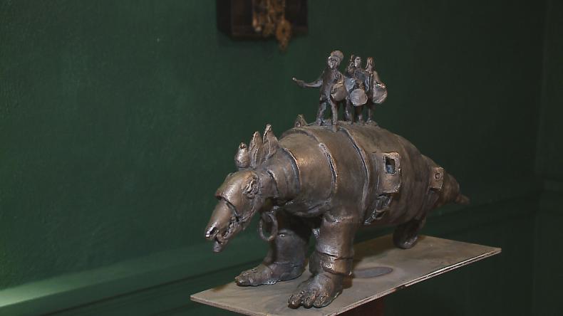 Sztuka w podziemiach pałacu